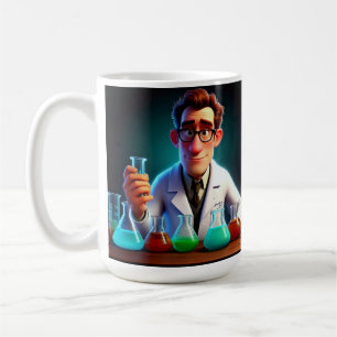 Mug Joyeux scientifique anniversaire