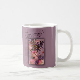Mug Joyeux soixante-quinzième anniversaire - customisé