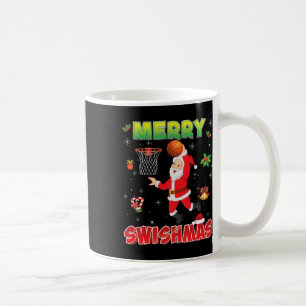Mug Joyeux Swishmas Noël Bysketbyll Ugly Père Noël Elf