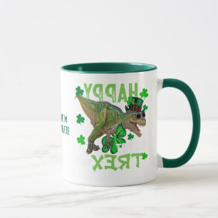 Mug Joyeux T-Rex Day St Patrick's Dino