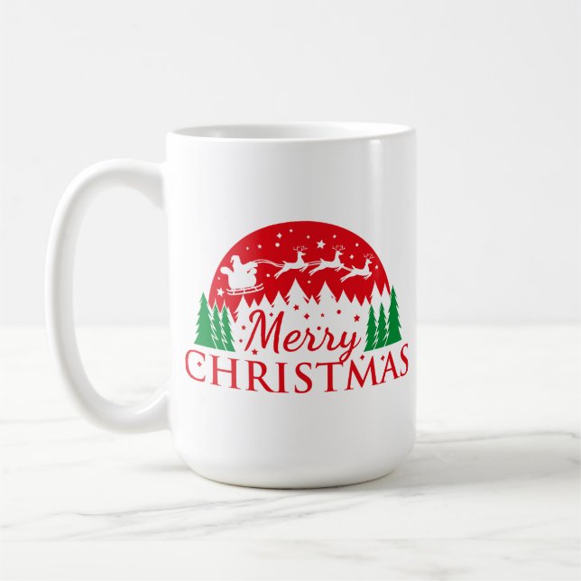 Mug Joyeux T-shirt de Noël (Gauche)