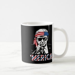 Mug Joyeux Trump vintage 4 juillet patriotique merica