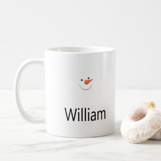 Mug Joyeux visage de Snowman