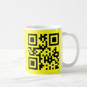 Mug ‹ Joyeux visage souriant Emoji — Code QR
