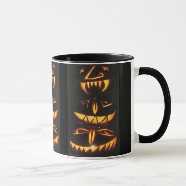 Mug Joyeux visages Jack o'Lantern (Droite)