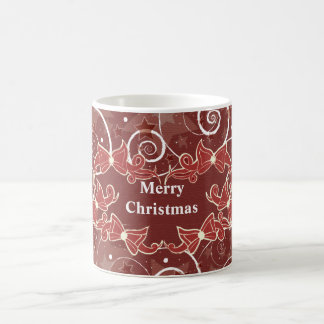 Mug Joyeux voeux de Noël avec arcs et étoiles
