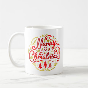 Mug Joyeux Vœux de Noël - Bouton 1