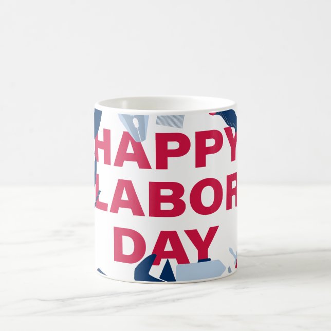 Mug Joyeux week-end de la fête du travail (Centre)