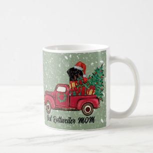 Mug Joyeux Woofmas ! Meilleure maman Rottweiler person