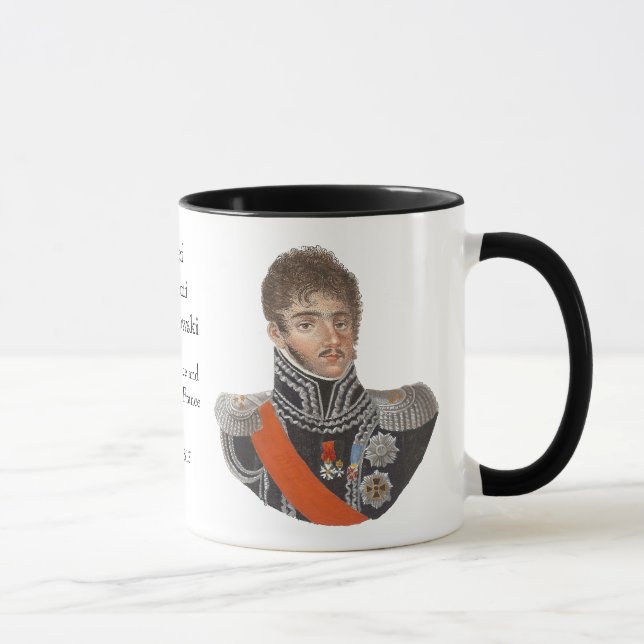 Mug Józef Antoni Poniatowski, prince polonais (Droite)