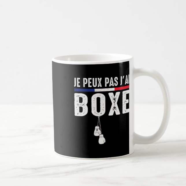 Mug J'peux Pas J'ai Boxe Boxeur Combyt Ring De Boxe Bo (Droite)