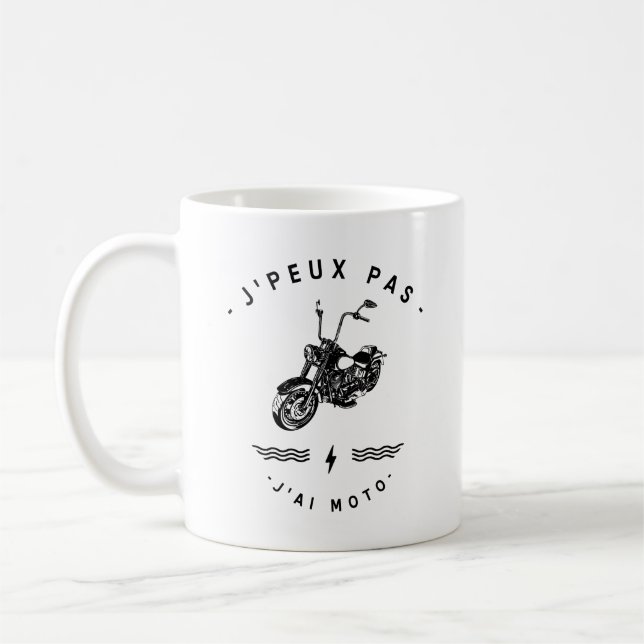 Mug J'peux pas j'ai moto (Gauche)