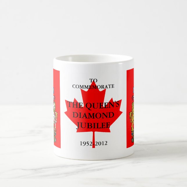 Mug Jubilé de diamant Canada (Centre)