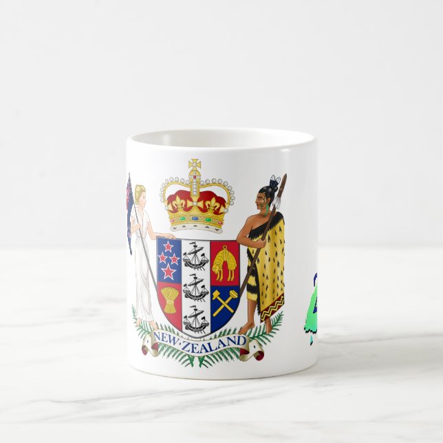 Mug Jubilé de diamant Nouvelle Zélande (Centre)