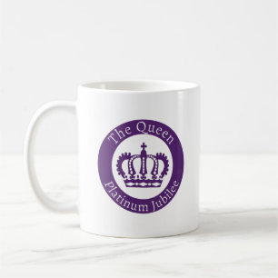 Mug Jubilé de la reine Elizabeth Platinum - La reine