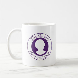 Mug Jubilé de la reine Elizabeth Platinum - La reine