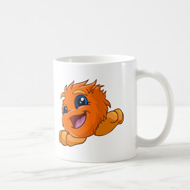 Mug JubJub orange heureux (Droite)