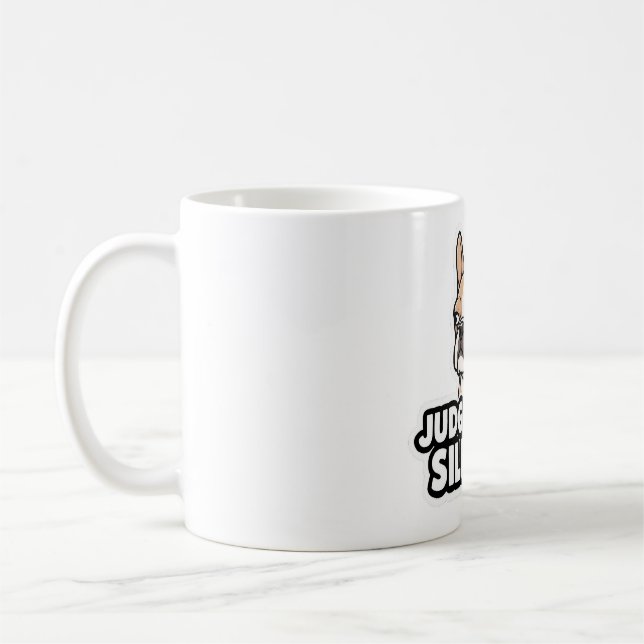Mug Judging You Silently - Fawn Frenchie Sticker (Gauche)