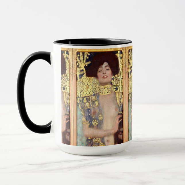 Mug Judith et la tête d'Holopherne par Gustav Klimt (Gauche)