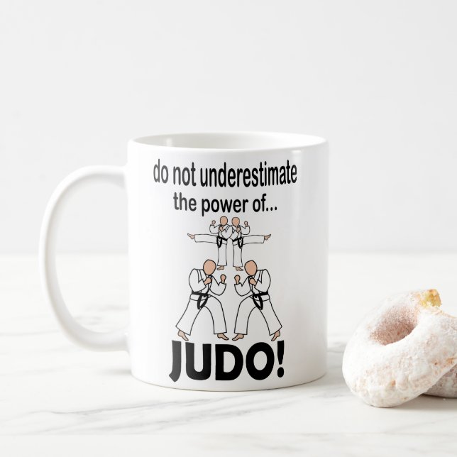 Mug Judo Arts Martiaux Sport Karaté Judo (Avec donut)