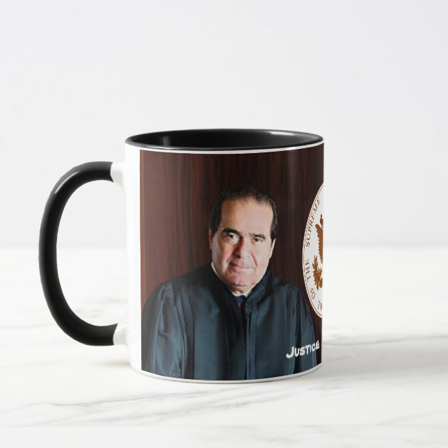 Mug Juge Antonin Scalia - Cour suprême des États-Unis (Gauche)