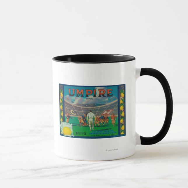 Mug Juge-arbitre Lemon LabelClaremont, CA (Droite)