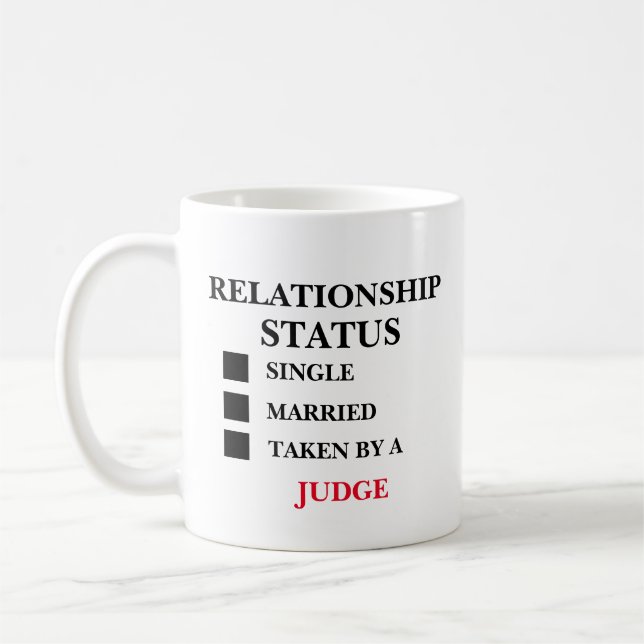 Mug Juge de statut relationnel (Gauche)
