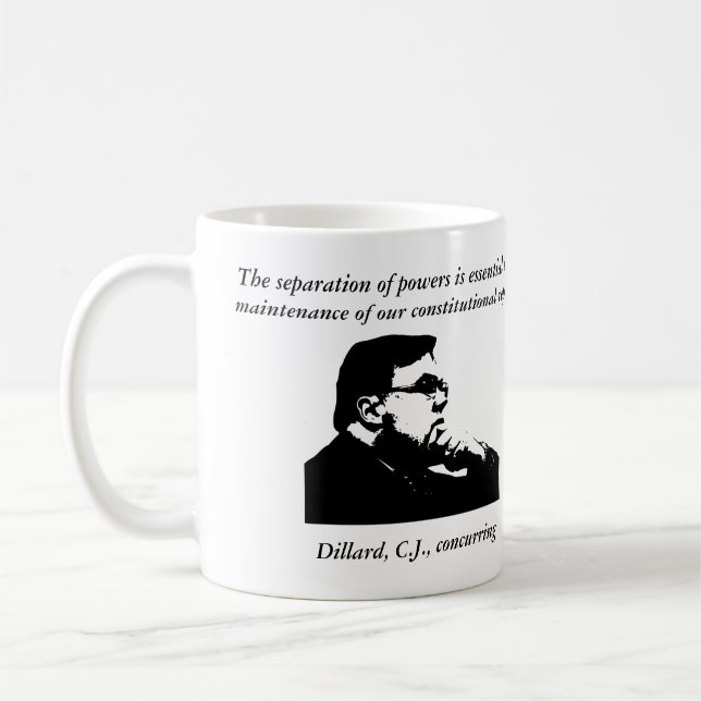 Mug Juge en chef Dillard (Gauche)