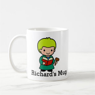 Mug Juge mignon avec Book et Gavel