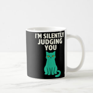 Mug Jugement silencieux humour drôle et sarcastique ho
