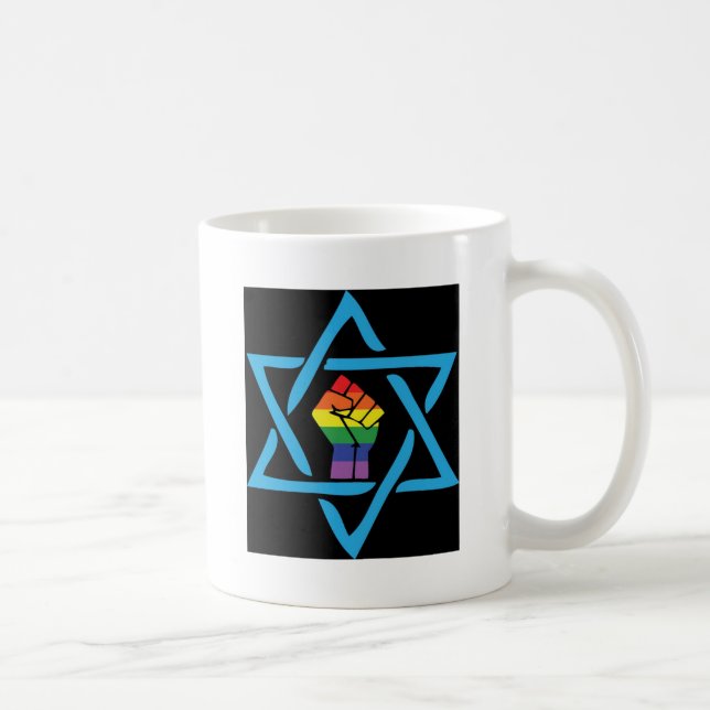 Mug Juif noir gai (Droite)