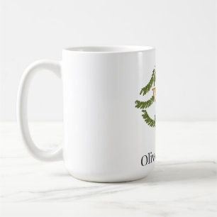 Mug juif Olive & Light Hanukkah Olive Branch