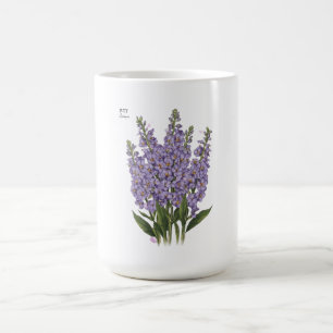 Mug Juillet Larkspur Bloom - Cadeau d'anniversaire per