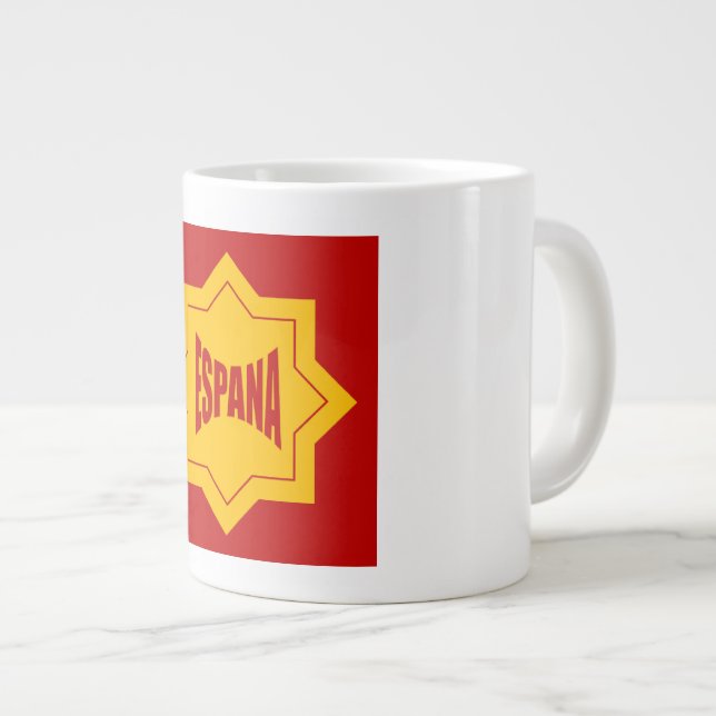 MUG JUMBO BLANCHE ESPANA (Devant droit)
