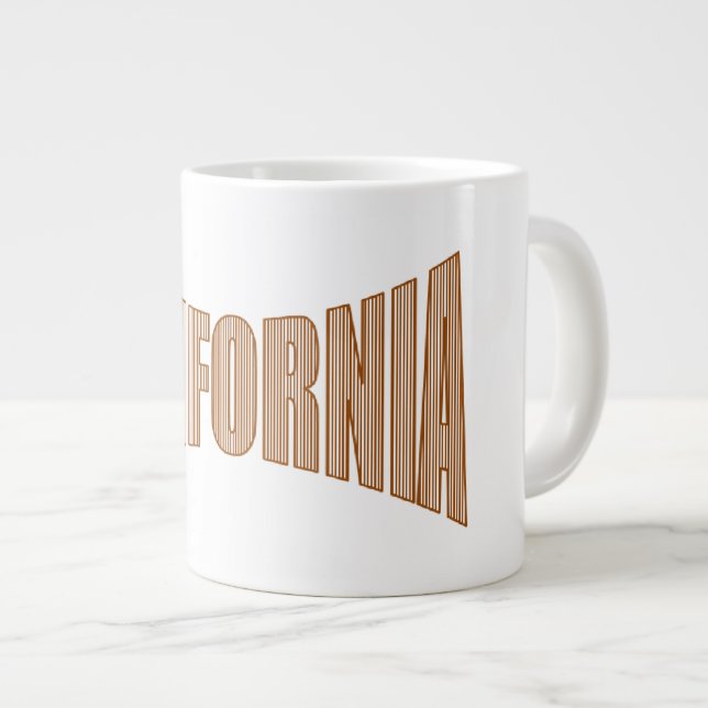MUG  JUMBO  CALIFORNIA (Devant droit)