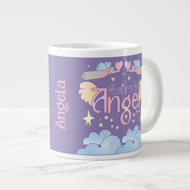 Mug Jumbo Earth Angel - Pastel Heaven (Devant droit)
