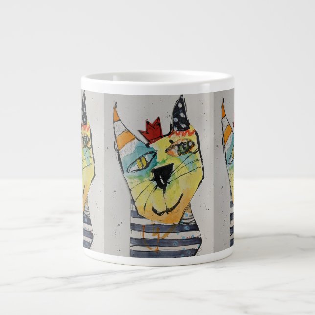 Mug Jumbo Happy Happy (Devant)