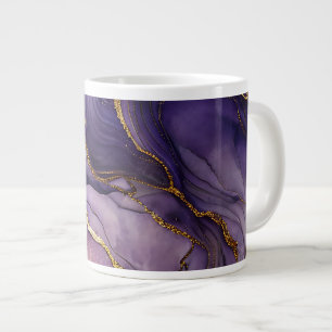 Mug Jumbo marbrée violette