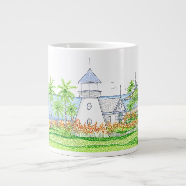 Mug Jumbo Phare Tropical (Devant)