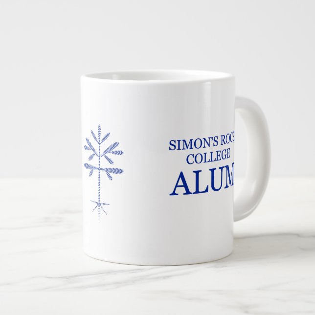 Mug Jumbo "SRC Alum" avec agrafage bleu (Devant droit)