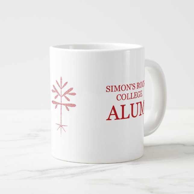 Mug Jumbo "SRC Alum" avec molette rouge (Devant droit)