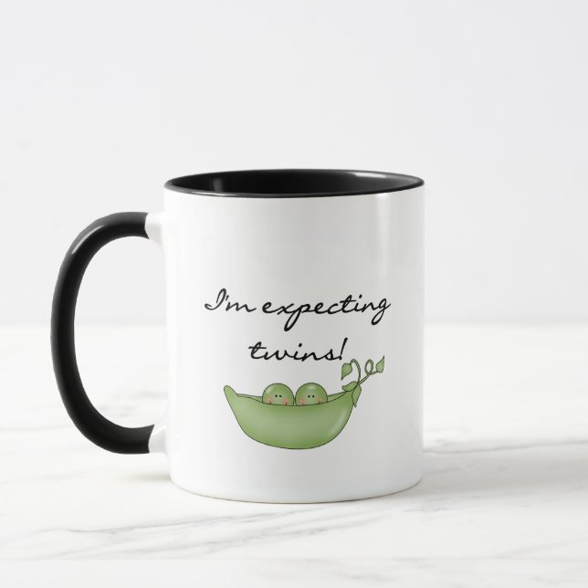 Mug Jumeaux attendus - Pois dans un pod (Gauche)