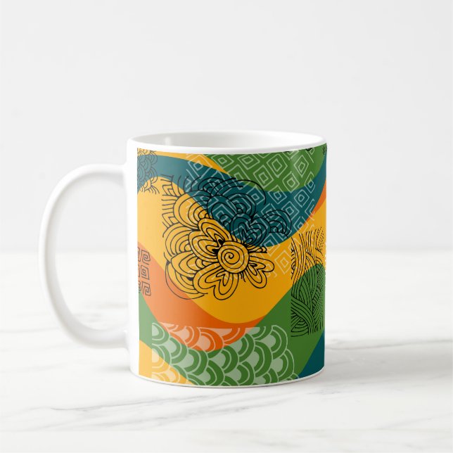 Mug Jumelage de mode : l'art Abstrait (Gauche)