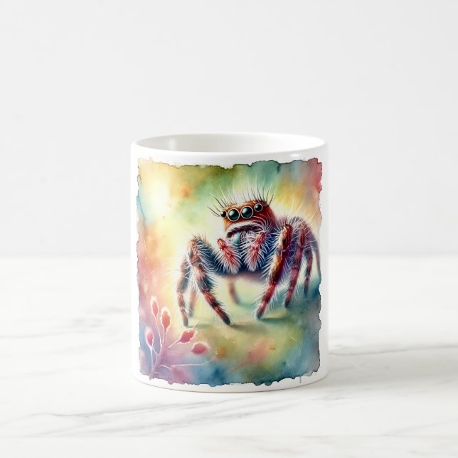 Mug Jumping Spider 170624AREF114 - Watercolor (Centre)