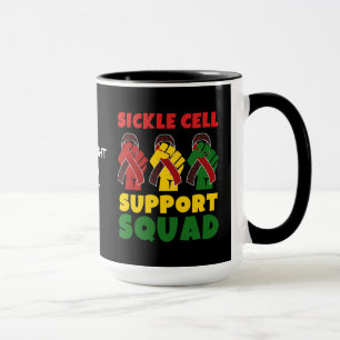 Mug JunetDix CELLULES SICKLE SUPPORT SQUAD Personnalis