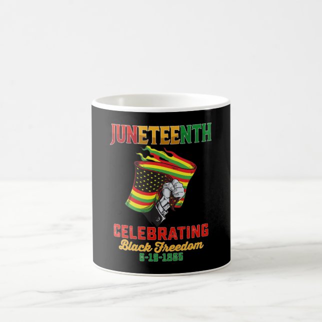 Mug Juneteenth célébrant la liberté noire 6 19 1865 (Centre)