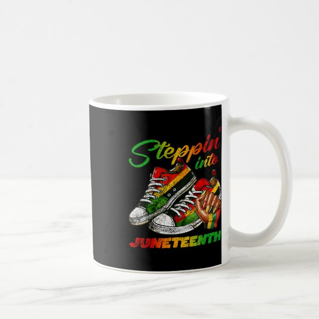 Mug Juneteenth Je Suis La Tempête Femmes Noires Mois D (Droite)