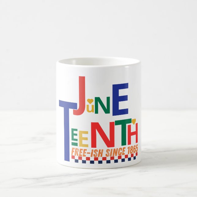 Mug Juneteenth June 19, 1865 - Historical Commemoratio (Centre)