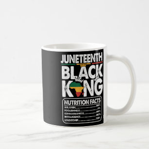 Mug Junetten Black King Faits nutritionnels Melanin Me