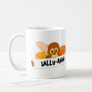 Mug Jungle personnalisée Orangoutan